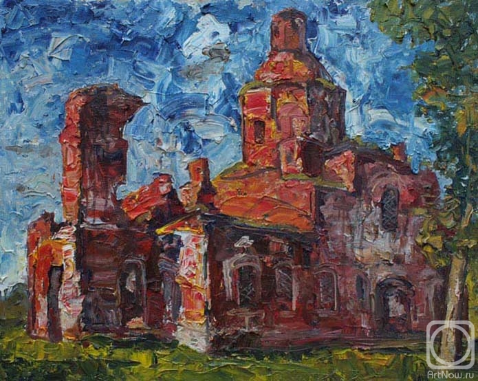 Pomelov Fedor. Church of the Assumption, Vyatskoye village
