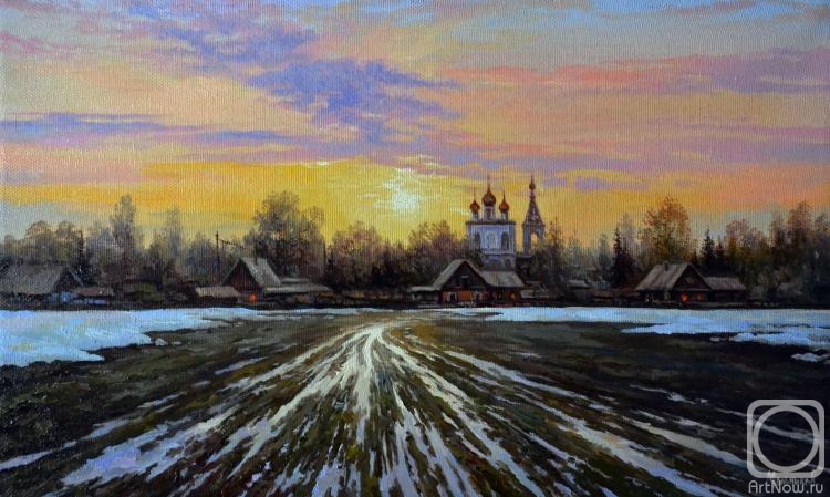 Melnikov Alexander. Spring crossroads