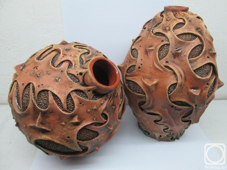 Puchkov Dmitriy. Decorative "bionic" vases