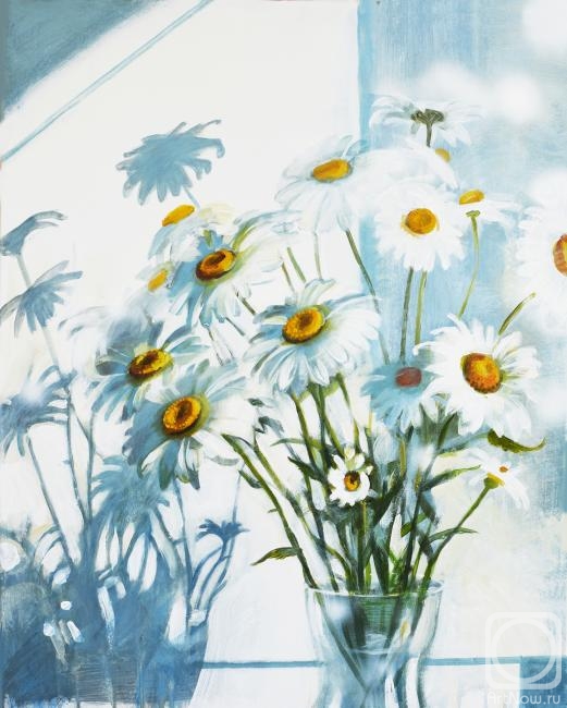 Lutokhina Ekaterina. Daisies and sunlight