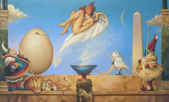 The guard of the dreams (By Michael Parkes) (Naked Angel). Mescheriakov Pavel