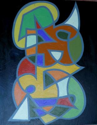 Abstract composition. Tretyakov Victor