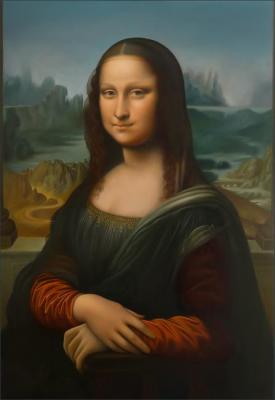 Leonardo da Vinci - Mona Lisa. Elokhin Pavel
