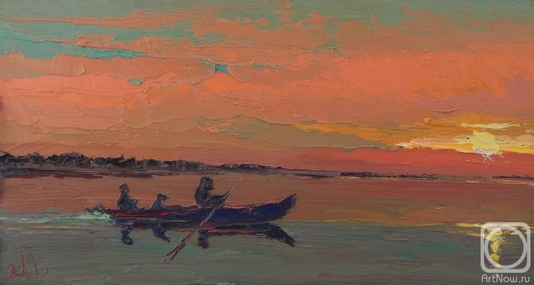 Golovchenko Alexey. Evening dawn