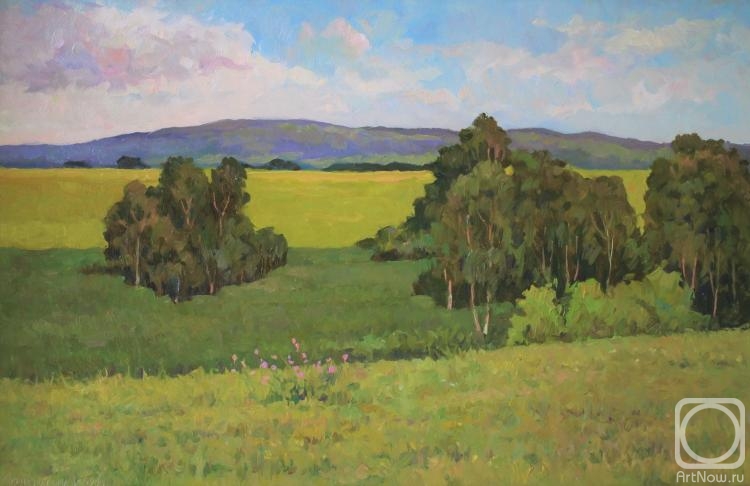 Sapozhnikov Yura. Siberian meadows (etude)