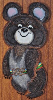 Olympic Bear (magnet). Hrapinskiy Oleg