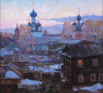 Pereslavl-Zalessky. Twilight