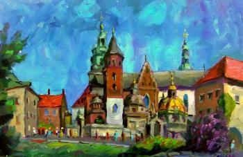 Cathedral and St. Stanislaus in Wawel castle in Krakow