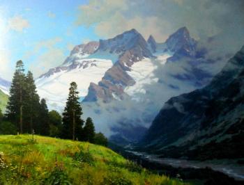 The Mountains Dombaya (The Splendor). Fyodorov Vladymir