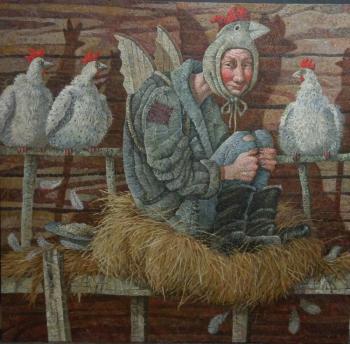 Chicken not a bird. Merenkov Sergei