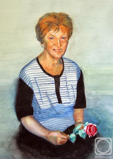 Alimasov Andrey. Portrait of Polykova L.A