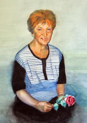 Portrait of Polykova L.A. Alimasov Andrey
