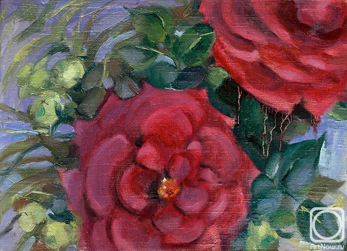 Myasnikova Tatyana. Red roses