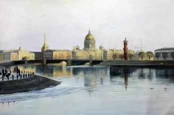 Saint Petersburg in the early spring. Romm Alexandr