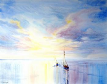 Картина «Тамарисковый восход»