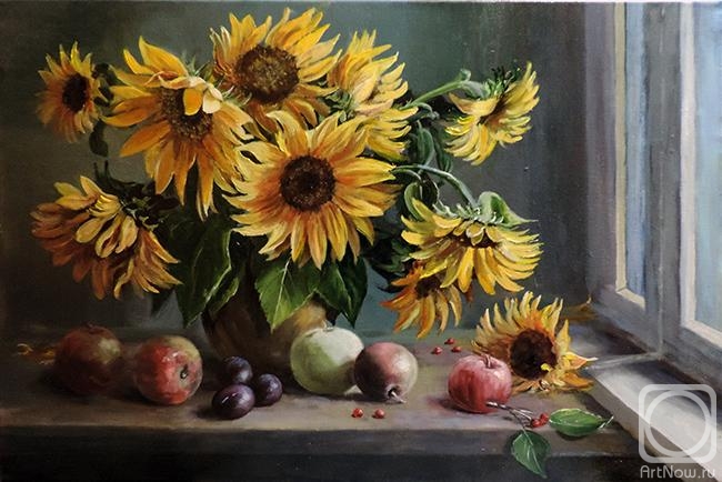 Vorobyeva Olga. Sunflowers