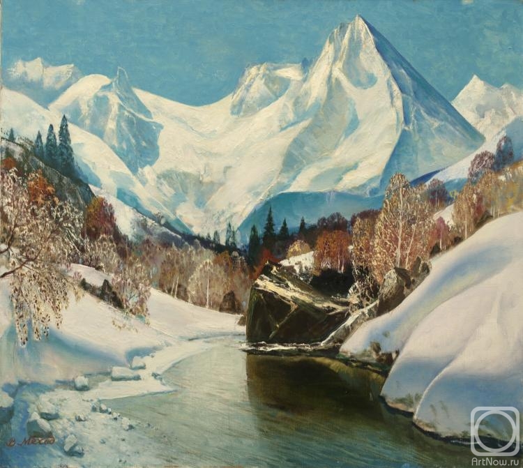 Mekhed Vladimir. Winter in mountains