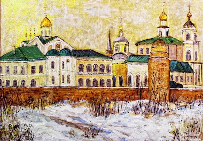 Volkhonskaya Liudmila. At the walls of the Staro-Golutvin Monastery