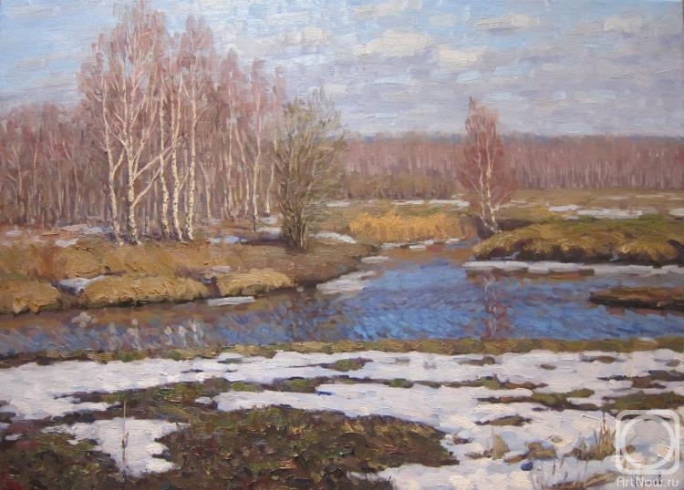 Chertov Sergey. Spring. Snow melts
