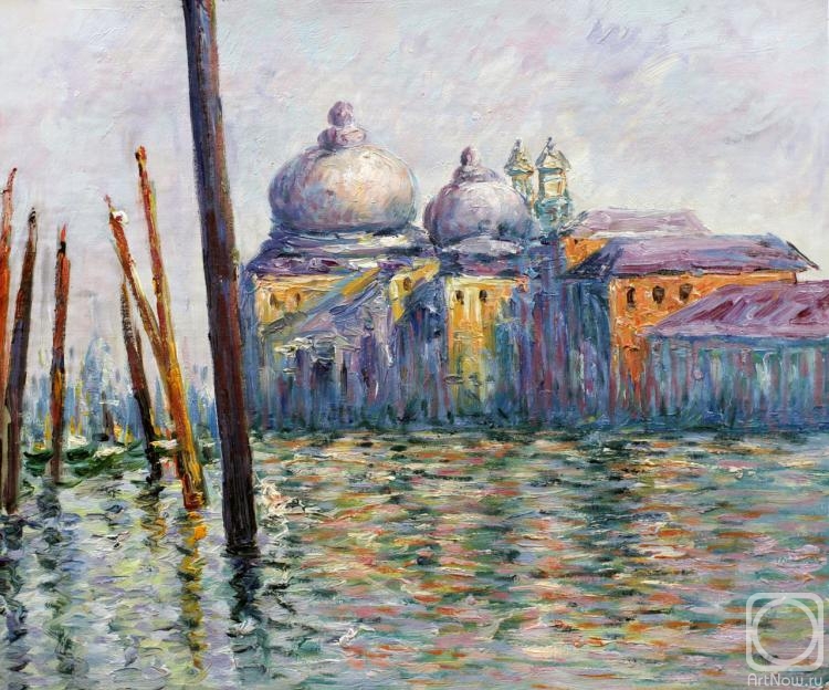 Kamskij Savelij. The Grand Canal, 1908, a copy by Claude Monet