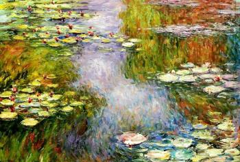 Water lilies, N20, copy of Claude Monet's picture. Kamskij Savelij