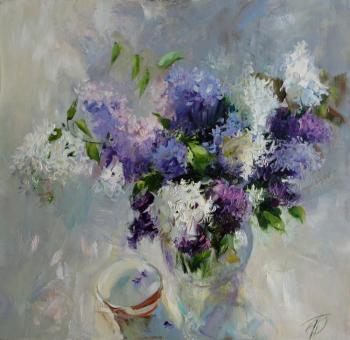 I love flowers (Lilac) (Pastel Colors Lilac). Anisimova Galina