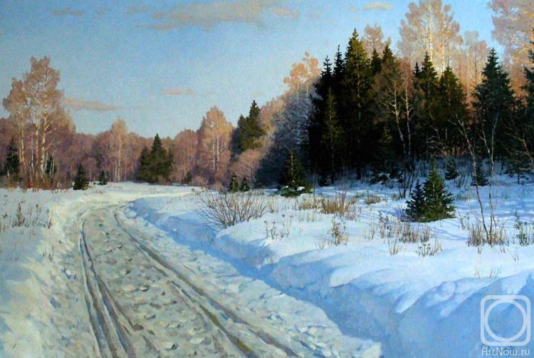 Fyodorov Vladymir. frost and sun day is wonderful