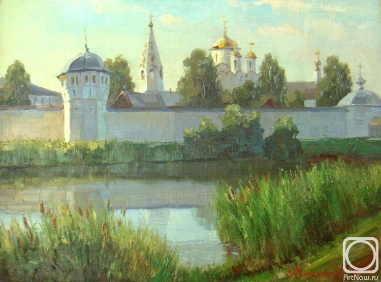 Plotnikov Alexander. Suzdal. Pond near the walls of the Intercession Monastery