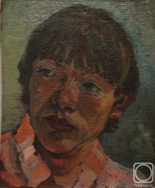 Vasil (Smirnova) Irina. Portrait of young man