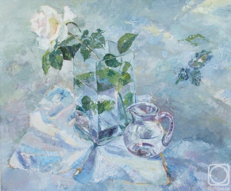 Odnolko Natalia. White Rose