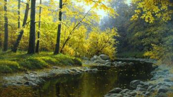 Autumn in Crimean canyon. Fyodorov Vladymir
