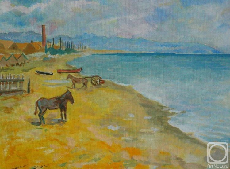 Klenov Andrei. Playa de Barceloneta