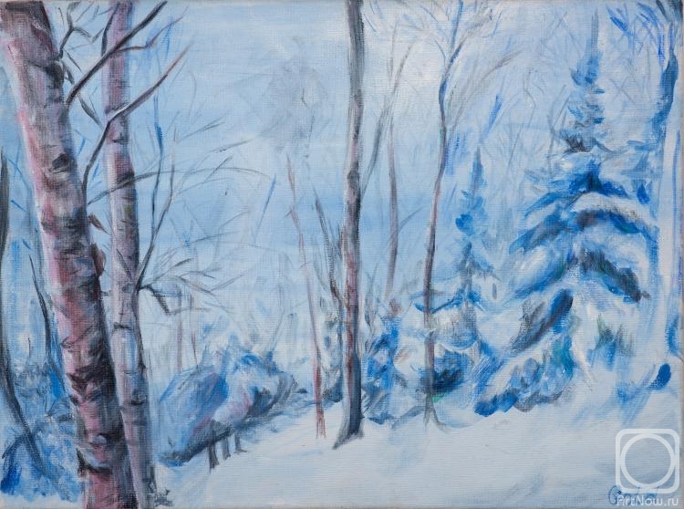 Goldstein Tatyana. Winter forest