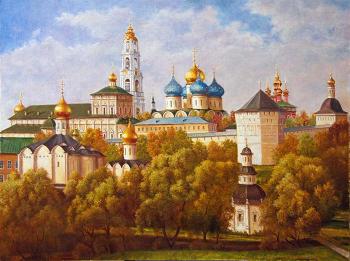View of the Trinity of the Sergius Lavra