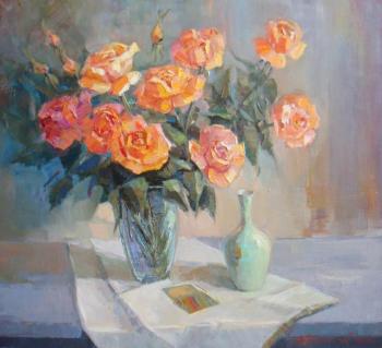 Bouquet of tea roses. Plotnikov Alexander