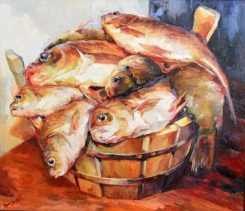 Yarkovaya Tatyana Dmitrievna. Fish in a tub