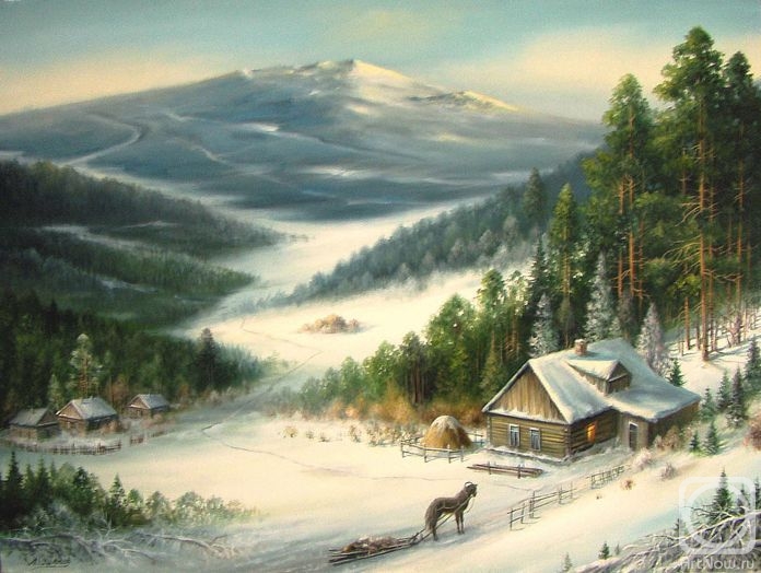 Ushakov Alexander. Winter in the Urals