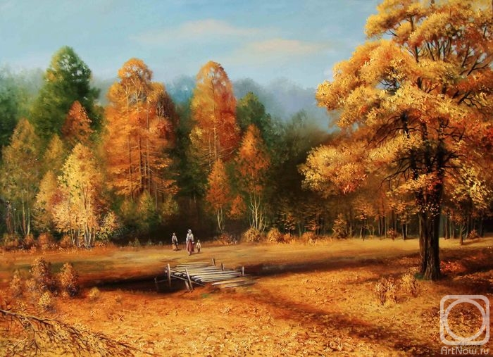 Ushakov Alexander. Golden autumn