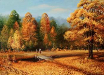 Golden autumn. Ushakov Alexander
