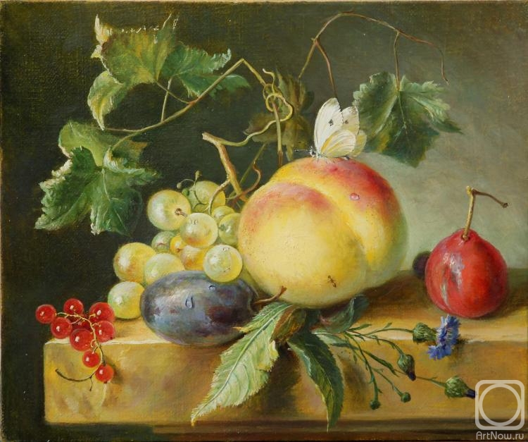 Sviatoshenko Andrei. Free copy of painting by Dutch Jan van Hasum