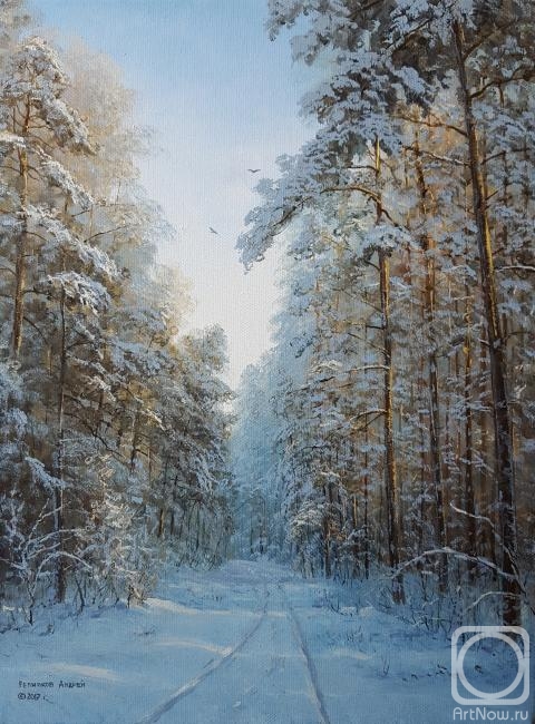 Repnikov Andrei. Winter in the forest
