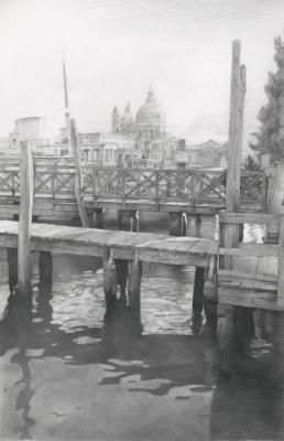 Venice MMXVII. A View on the San-Salute. Chernov Denis