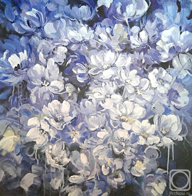 Garcia Luis. Blue flowers