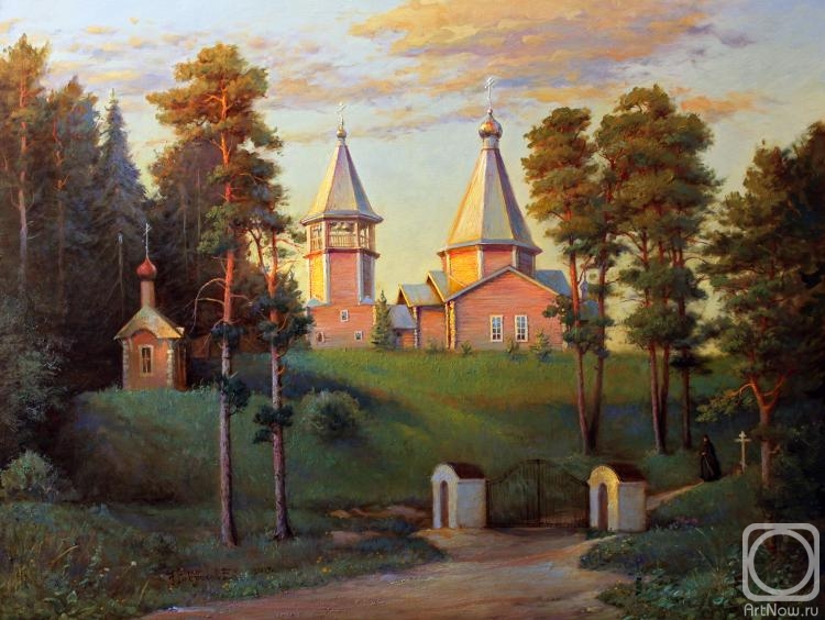 Nekrasov Evgeny. The Church of the Archangel Michael in the village Dudkino