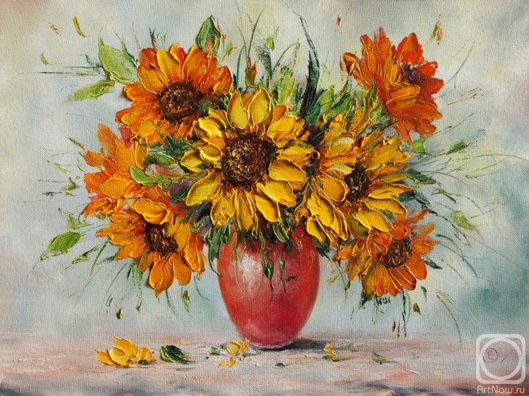 Generalov Eugene. Sunflowers