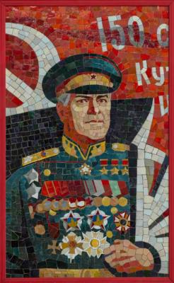 Portrait of Marshal of Soviet Union G. K. Zhukov (A Victory Parade). Abdullin Roman