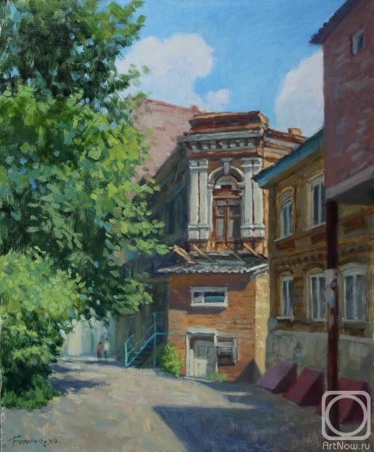 Bychenko Lyubov. The Rostov balcony