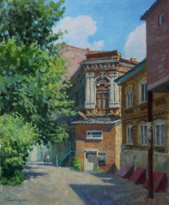 Bychenko Lyubov Pavlovna. The Rostov balcony