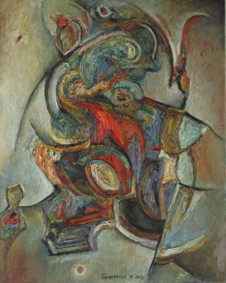 Painting Composition number 201. Podgaevskaya Marina