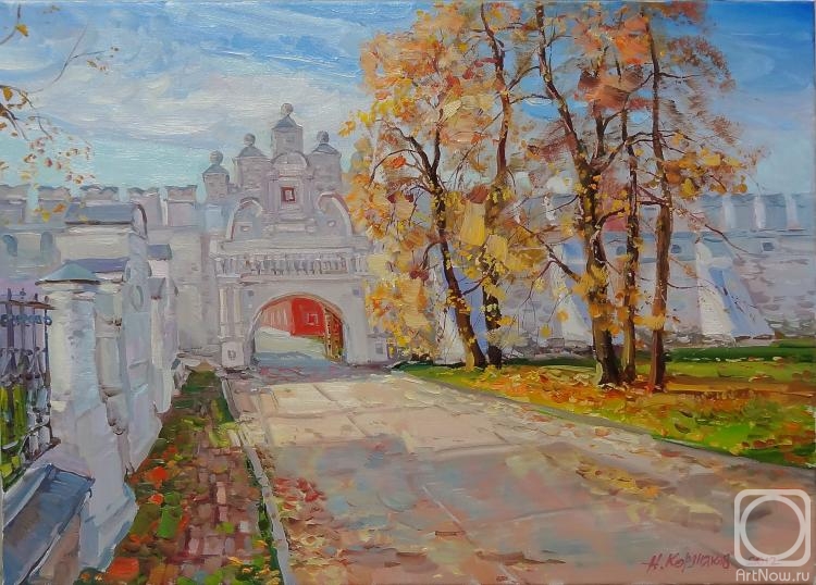 Korznyakov Nikolay. At the entrance to the Kremlin. Verkhoturye